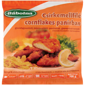 Bábolna gyorsfagyasztott, panírozott csirkemell
