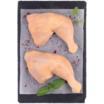 Friss magyar csirkecomb farrésszel