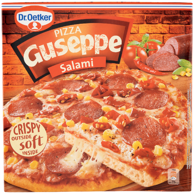 Dr. Oetker Guseppe Szalámis Pizza
