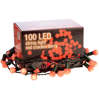 100 LED bogyós fényfüzér