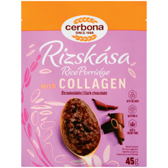 Cerbona rizskása kollagénnel