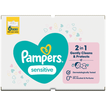 Pampers nedves baba törlőkendő multipack