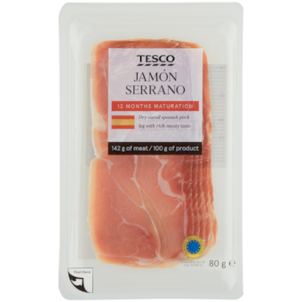Tesco Serrano sonka