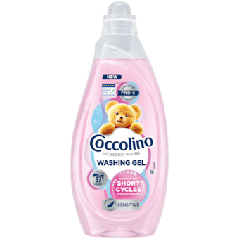 Coccolino Sensitive mosógél gyors mosáshoz