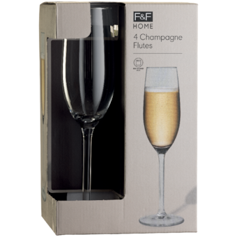 F&F Home pezsgőspohár szett