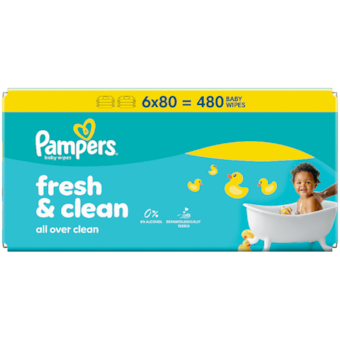 Pampers nedves baba törlőkendő multipack