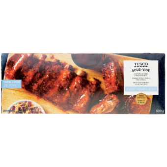 Tesco Sous-vide sertésoldalas BBQ marinádban