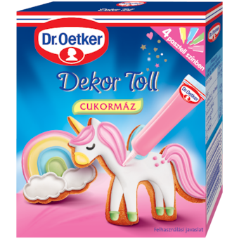 Dr. Oetker cukormáz dekor toll