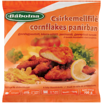 Bábolna gyorsfagyasztott, panírozott csirkemell