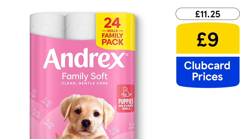 £9 Andrex 24-roll