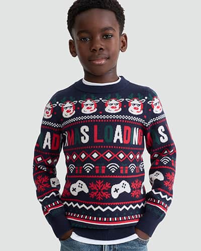 Kids' Christmas jumpers