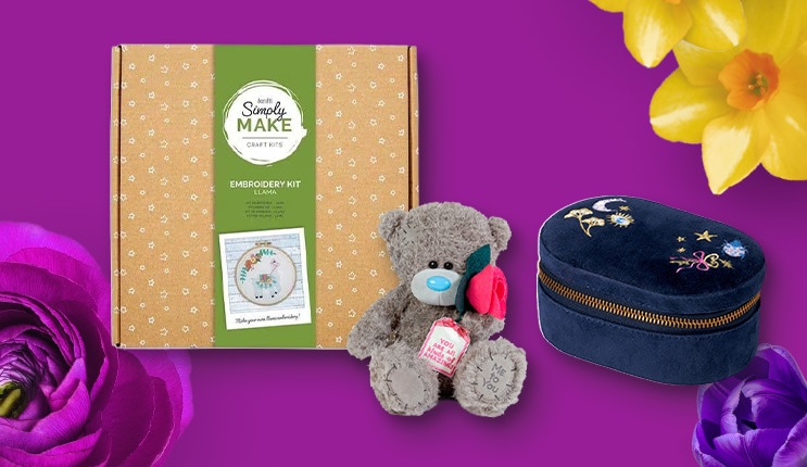 How about our cosy cushions and candles, or even a yoga mat and a smart watch?