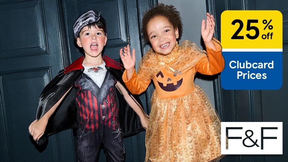 25% off Halloween costumes and clothing
