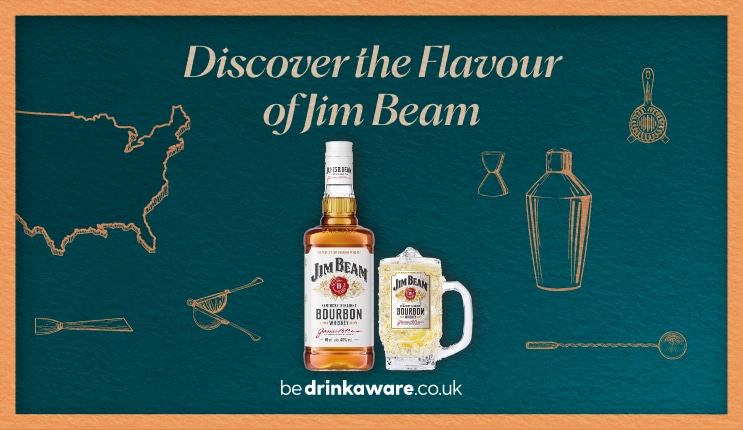 Discover the Flavour of Jim Beam Bourbon Whisky
