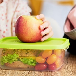 Food storage and water bottles