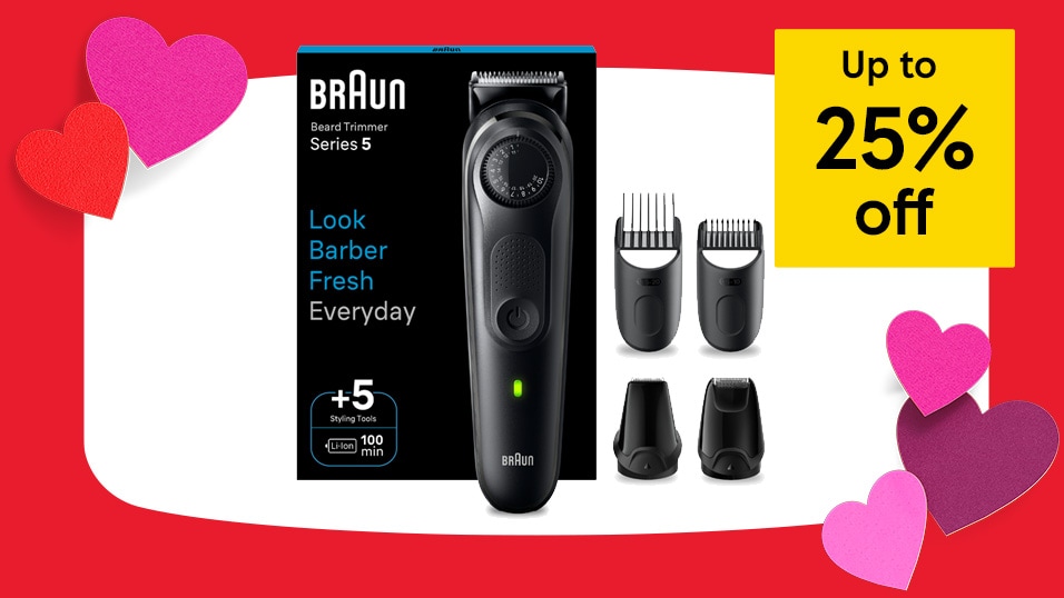 Up to 25% off selected Valentine's Day gifts for him