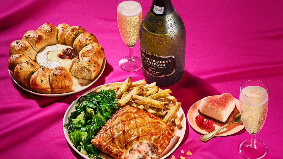 Discover our Finest Valentine's Day Dine in for two offer