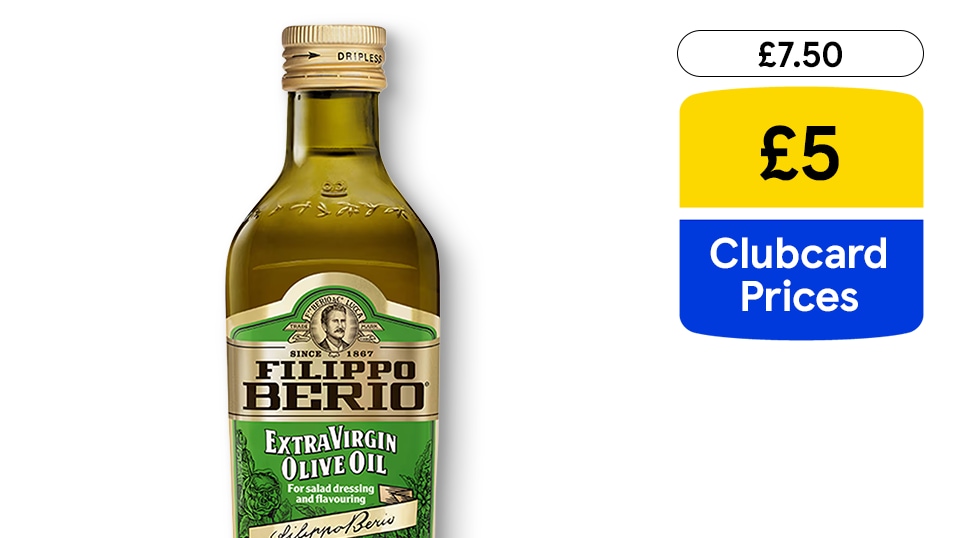 £5 Filippo Berio olive oil 500ml