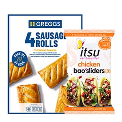 New frozen and fresh food