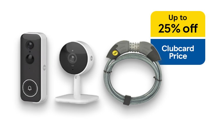 Get up to 25% on selected Yale security with your Clubcard.