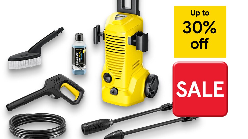 Find up to 30% off selected Karcher products in our Marketplace Spring Sale