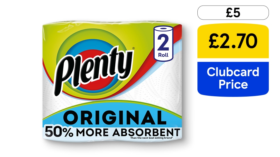 Plenty kitchen towel 2-roll