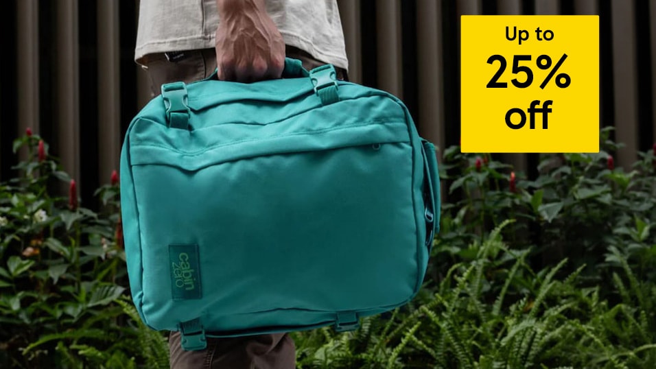 Up to 25% off luggage in our Great Value Event