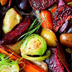 Seasonal vegetables