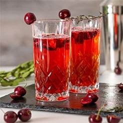 Hogmanay table decorations and tableware