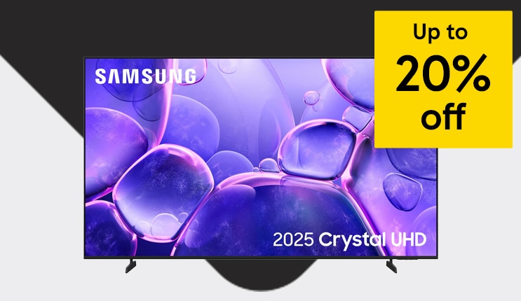 Up to 20% off selected TVs
