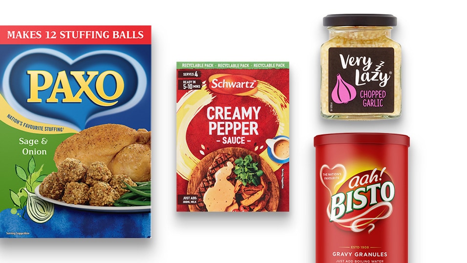 Enjoy 4 for 3 on classic cooking ingredients