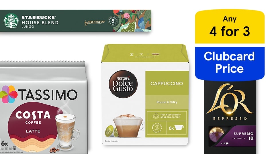 Mix and match coffee pods
