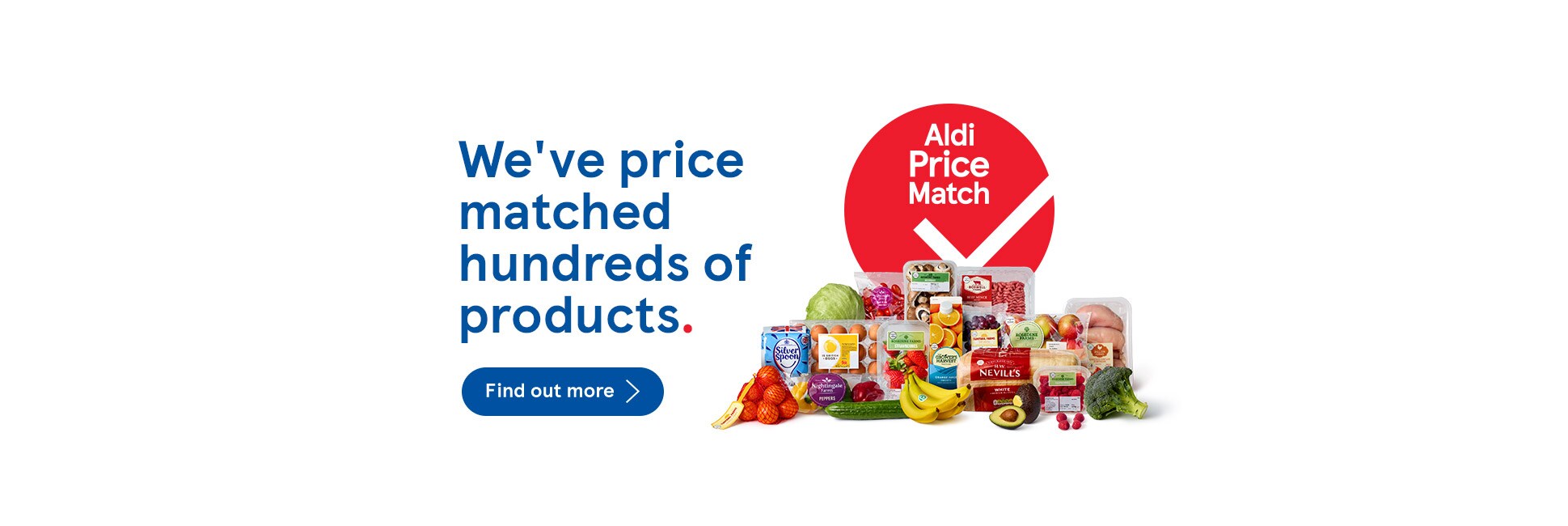 Tesco products at Aldi prices. Shop Aldi Price Match