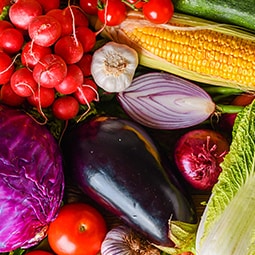 Seasonal vegetables 
