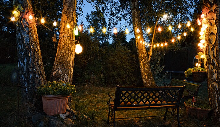 Dress up your outdoor space