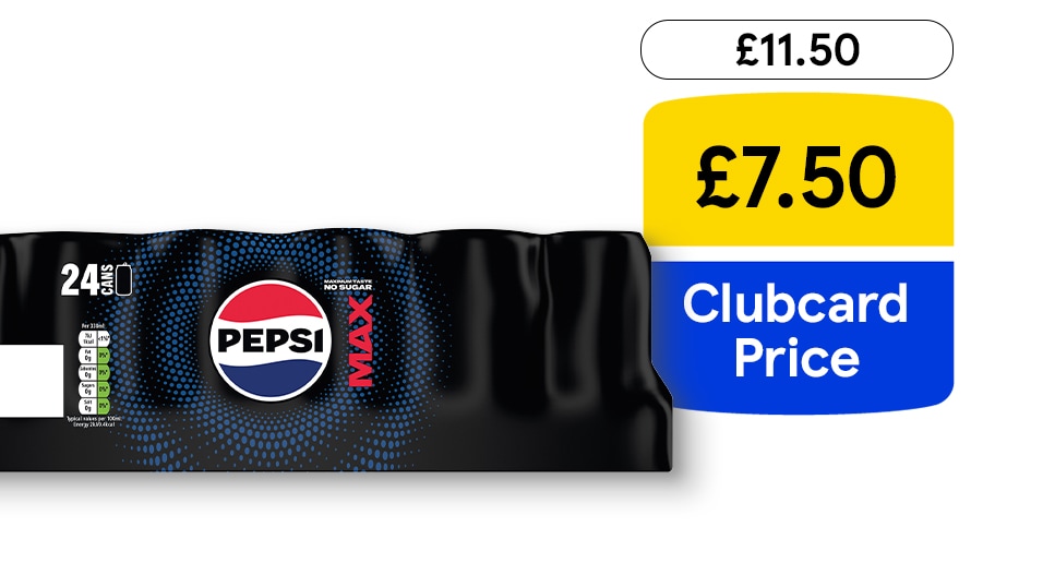 £7.50 Pepsi Max 24-pack