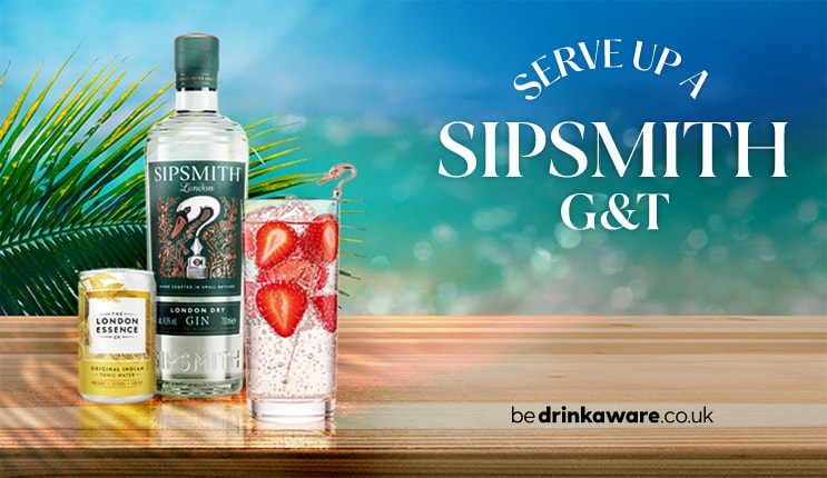 Serve up a Sipsmith Gin & Tonic