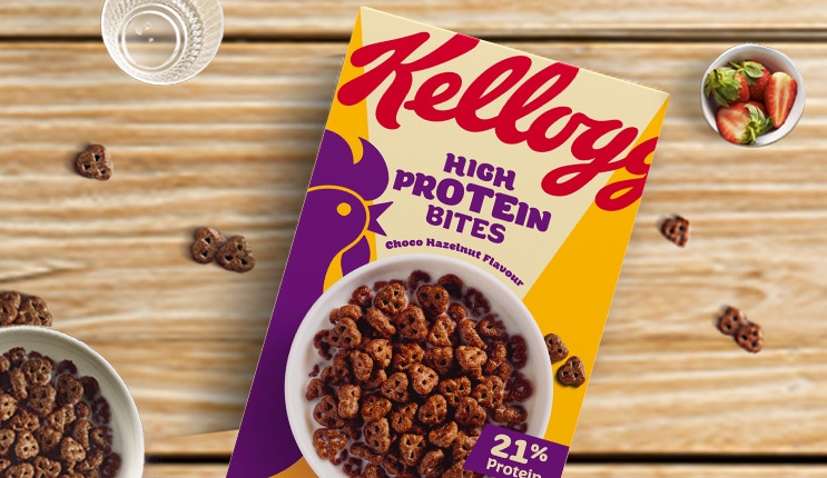 Try new Kellogg's High Protein Bites cereal