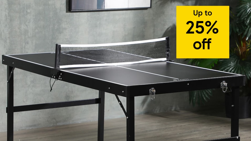 Up to 25% off selected sport and lesiure	