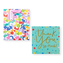 Gift bags and cards