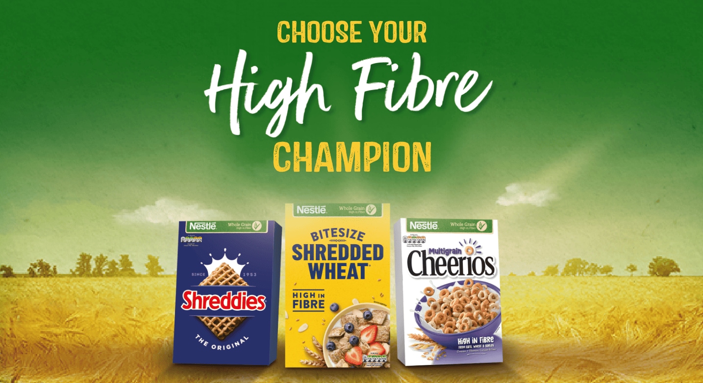 Choose your high fibre champion