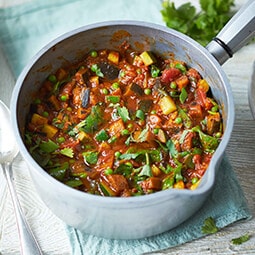 Vegan vegetable curry