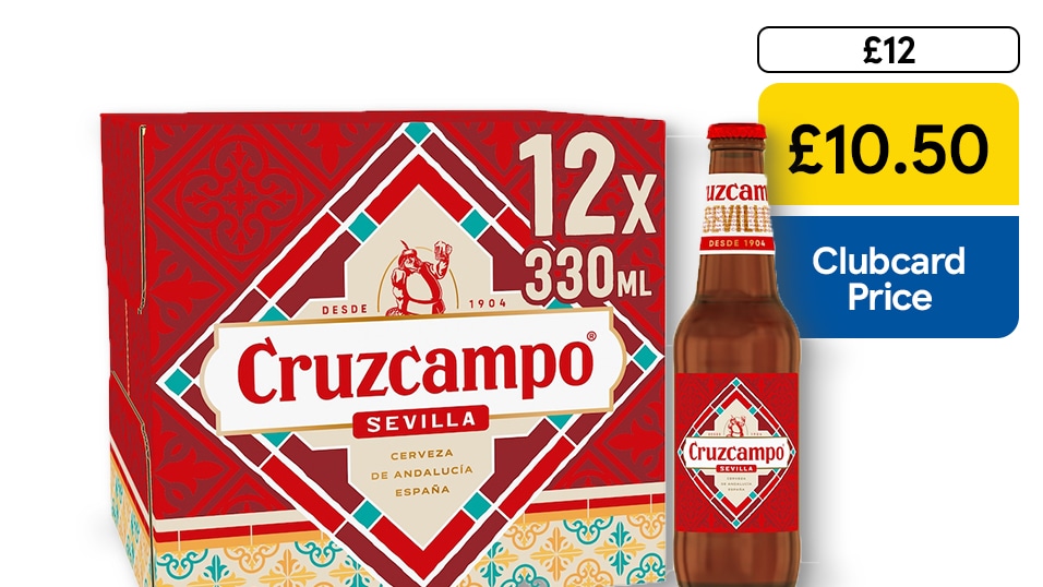 £10.50 Cruzcampo