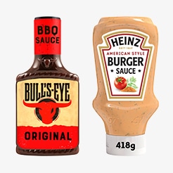 BBQ, burger, pizza sauces & marinades