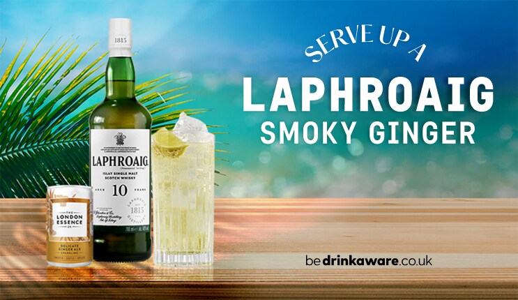 Serve up a Laphroaig Smoky Ginger