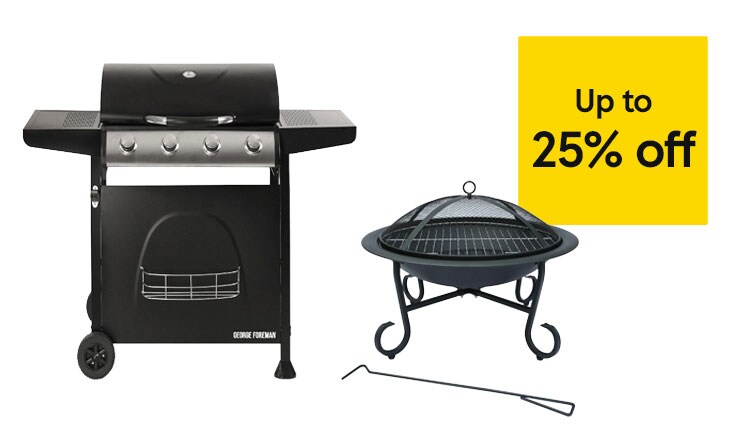 Make the most of summer and save up to 25% on outdoor heating and cooking 