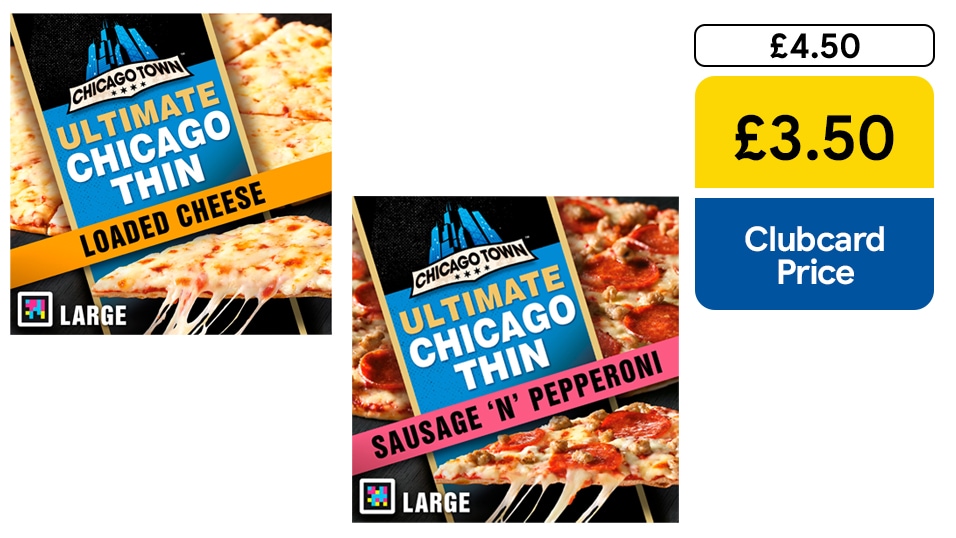 £3.50 Chicago Town Pizza