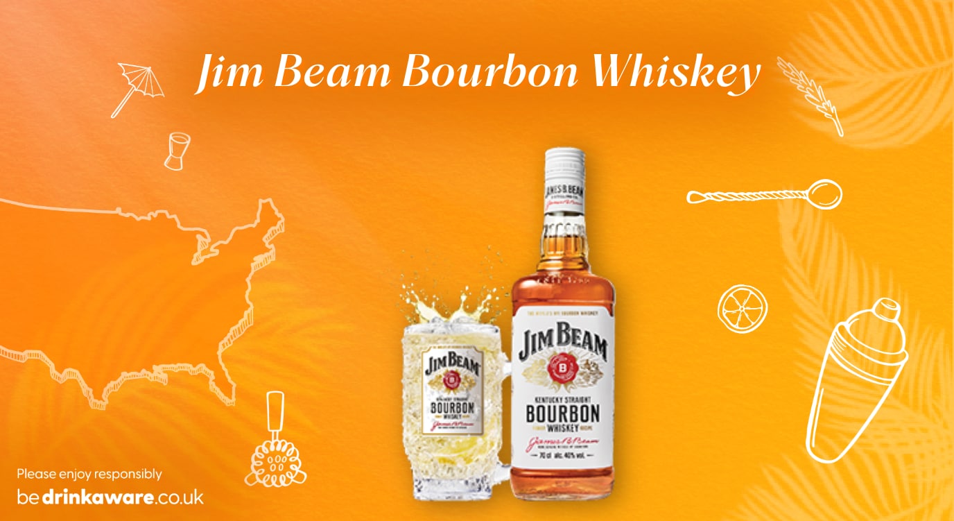 Jim Beam Bourbon Whiskey