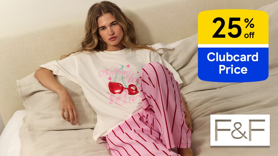 25% off F&F women's nightwear