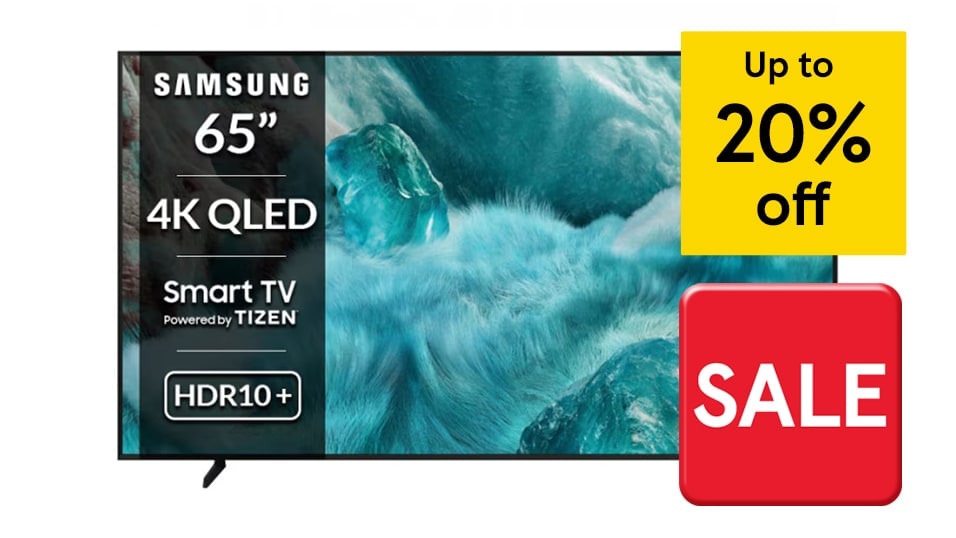 Up to 20% off electricals